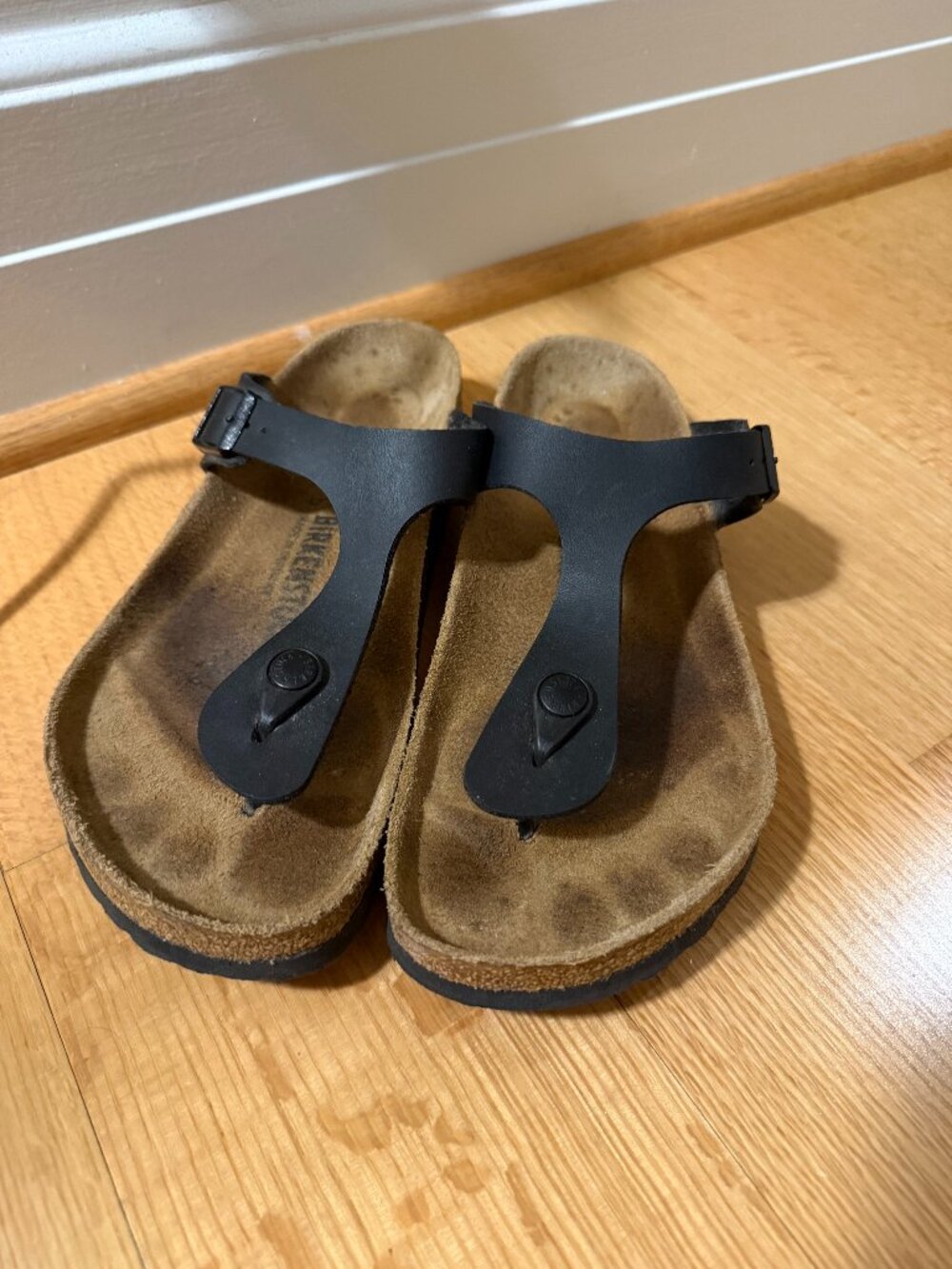 Birkenstock Gizeh Vegan Black Sandals